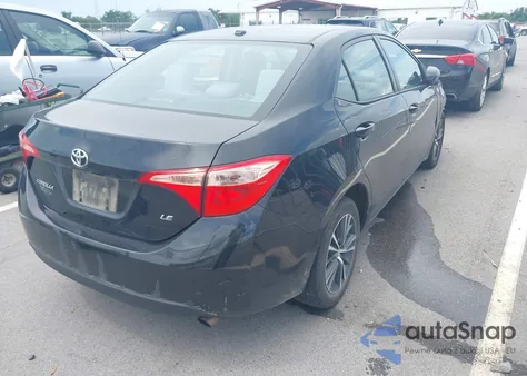 2017 Toyota Corolla Le z USA, uszkodzony, nr VIN 2T1BURHE6HC909640